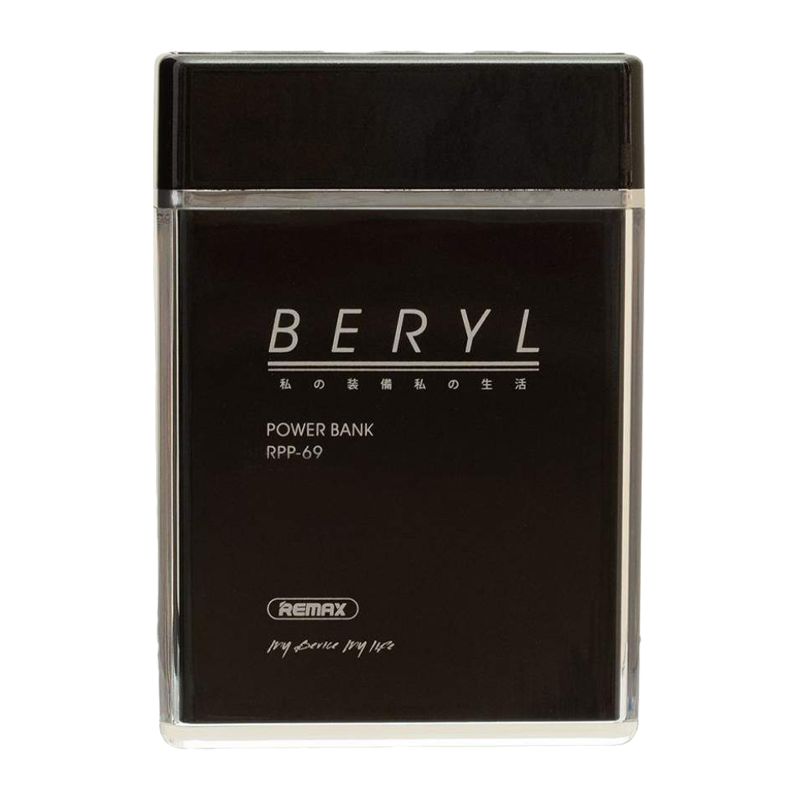Внешний аккумулятор Remax RPP-69 Beryl 8000mAh 2.0A 2USB черный
