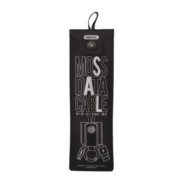 USB кабель REMAX Moss (Micro) RC-079M Черный