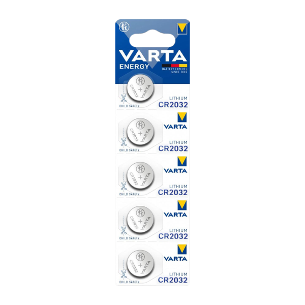 Батарейка Varta ENERGY CR2032 BL5 Lithium 3V (6032) (5/100/500)