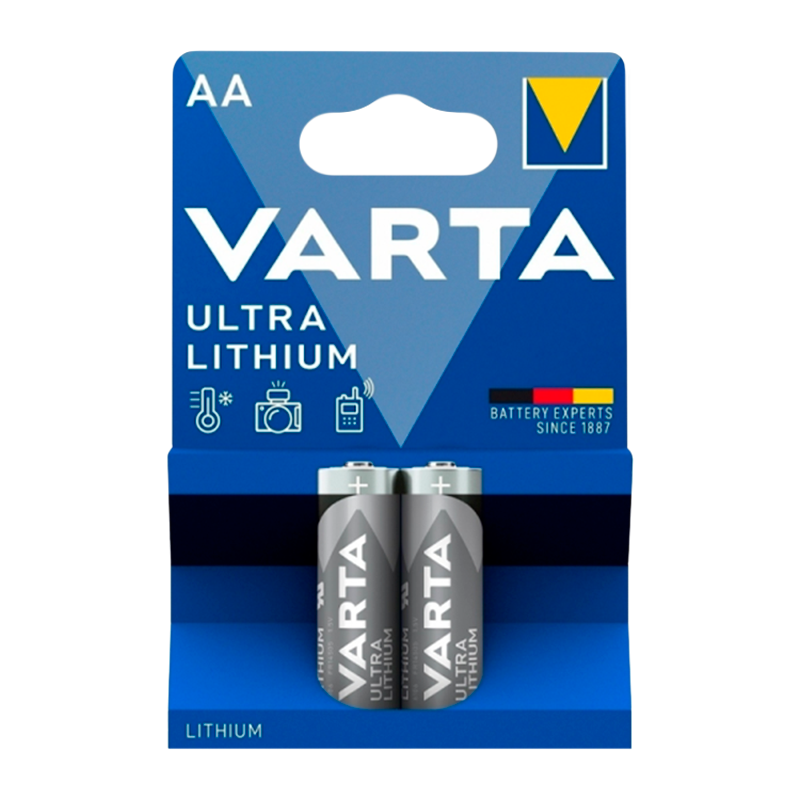 Батарейка Varta ULTRA FR6 AA BL2 Lithium 1.5V (6106) (2/20/200)