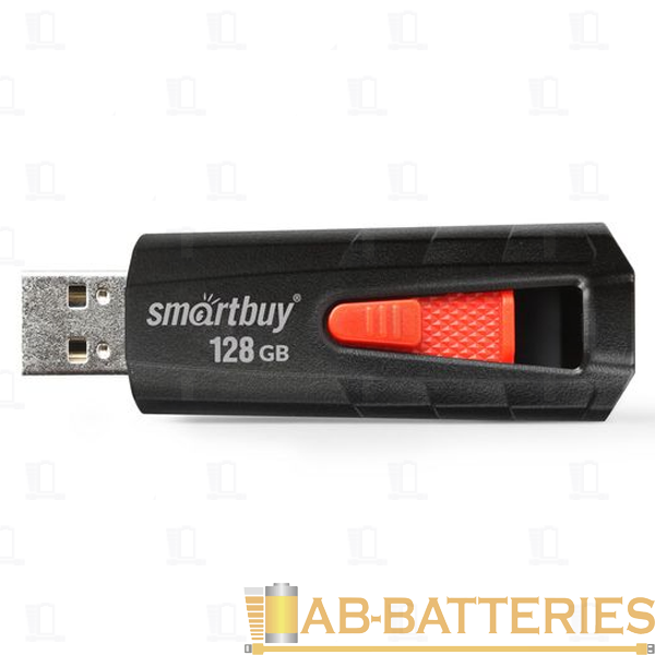 Флеш-накопитель Smartbuy Iron 128GB USB3.0 пластик черный красный