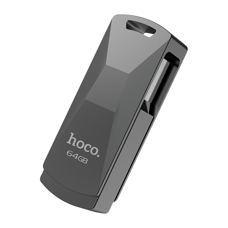 Флеш-накопитель HOCO UD5 64GB USB3.0 металл серебряный