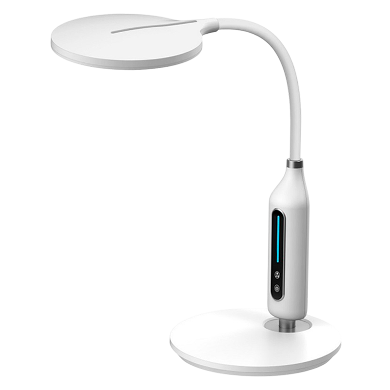 Светильник настольный Camelion KD-862 10W IP20 на основании сенс. белый (1/6)