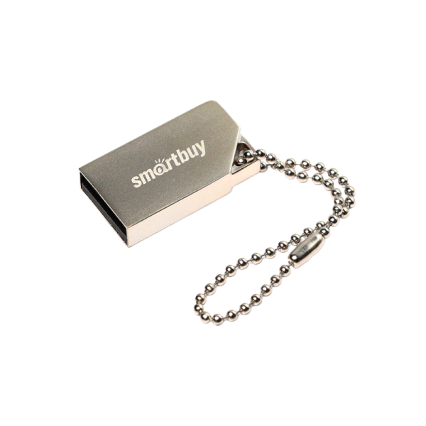 Флеш-накопитель Smartbuy MU30 64GB USB2.0 металл серебряный