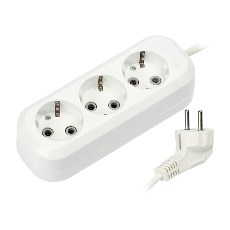 Удлинитель Smartbuy 3р.С/З 16A 7.0м белый (1/40)