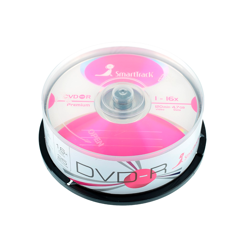 Диск DVD+R SmartTrack CB-25 4.7GB 16x 25шт. (25/250)
