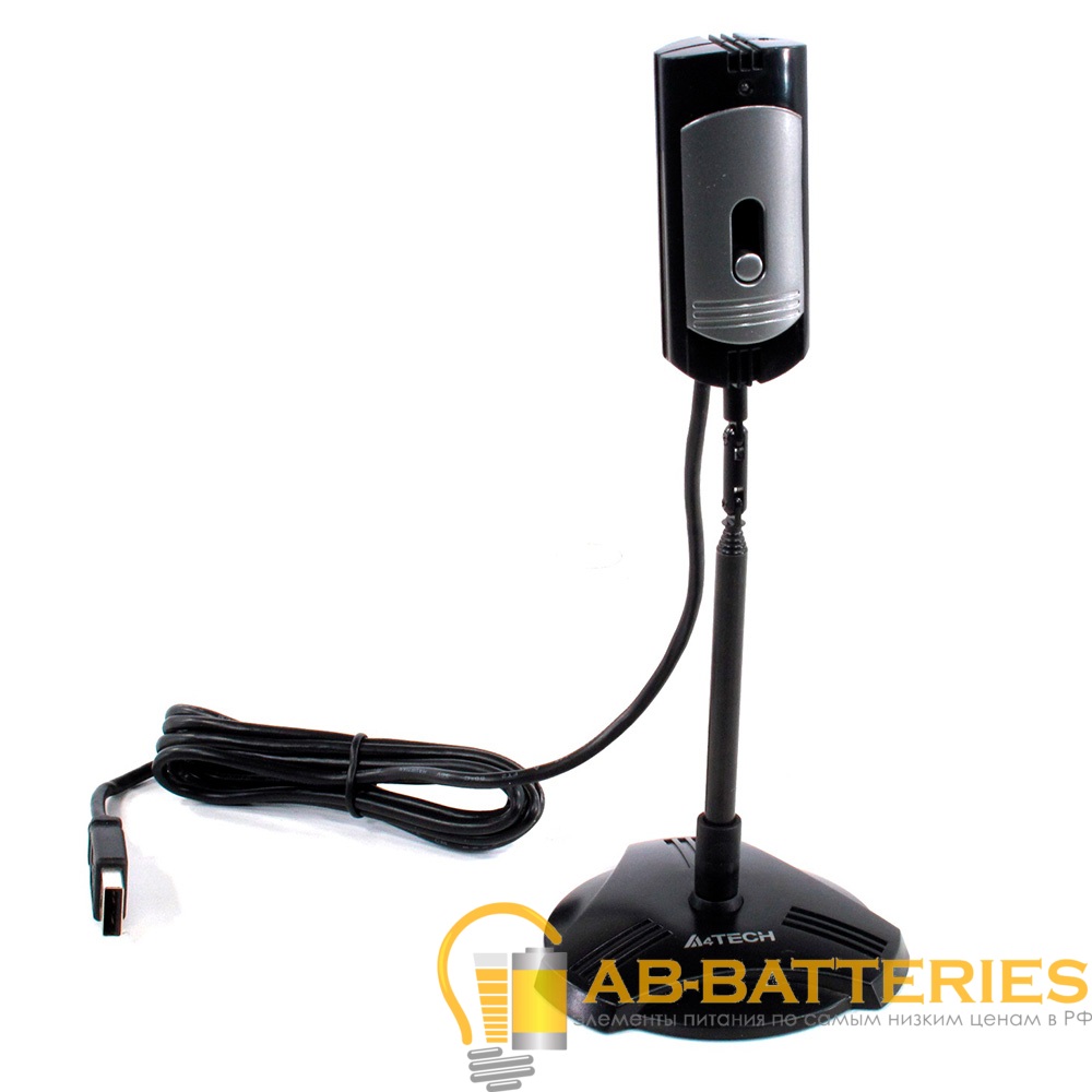 Веб-камера A4Tech A4-PK-5 CMOS 640x480 0.3Мп USB серебряный черный (1/20)