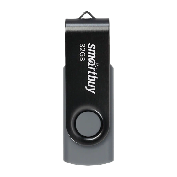 Флеш-накопитель Smartbuy Twist 32GB USB2.0 пластик черный