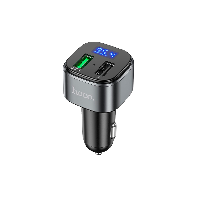 Автомобильное З/У HOCO E67 2USB QC3.0 черный (1/120)