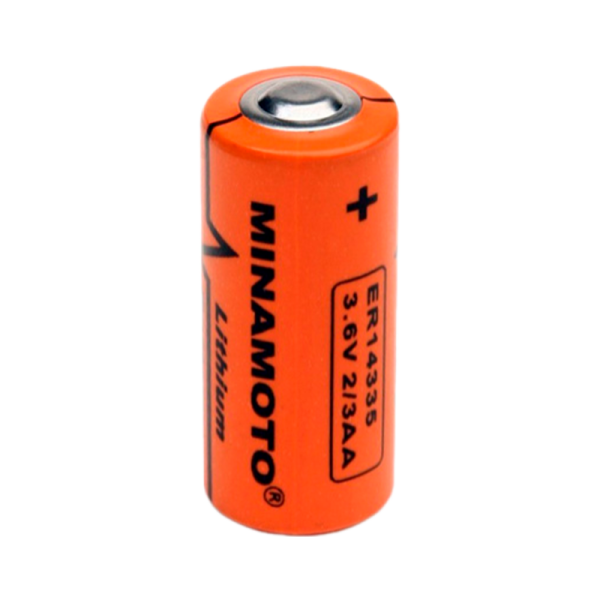 Батарейка Minamoto 14335 2/3AA Shrink 1 Li-SOCl2 3.6V 1650mAh (1/100)