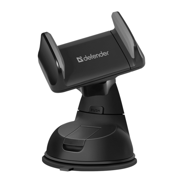 Держатель автомобильный Defender CH-114+ присоска черный (1/100)