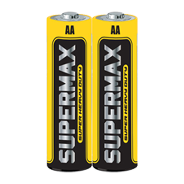 Батарейка Supermax Super R6 AA Shrink 2 Heavy Duty 1.5V (2/60/600)