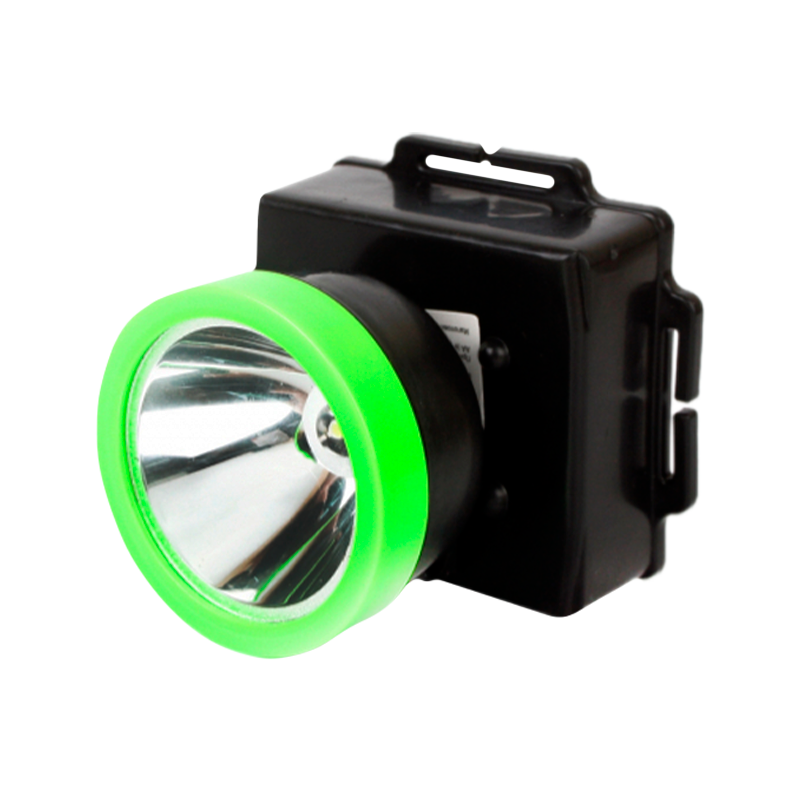 Фонарь налобный Ultraflash LED53762 0.5W 1LED от батареек черный зеленый (1/200)