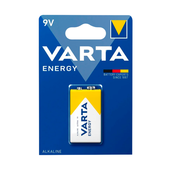 Батарейка Varta ENERGY Крона 6LR61 BL1 Alkaline 9V (4122) (1/10/50)