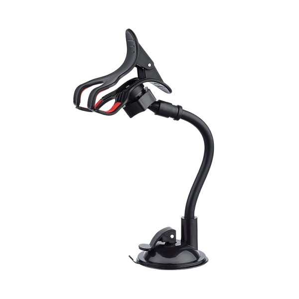 Держатель автомобильный GoPower GPA04 присоска черный (1/100)