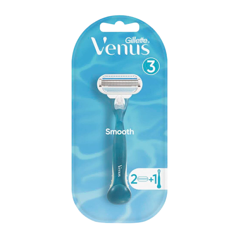 Бритва Gillette VENUS 2 лезвия 2 кассеты пластиковая ручка