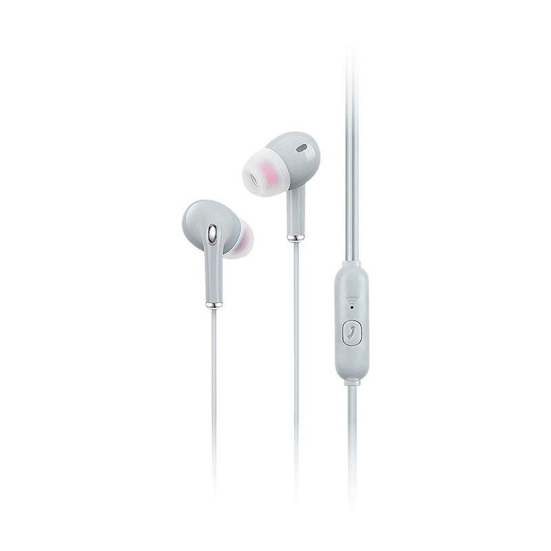 Наушники внутриканальные Smartbuy Pro JR с микр. серый в коробке (1/50)