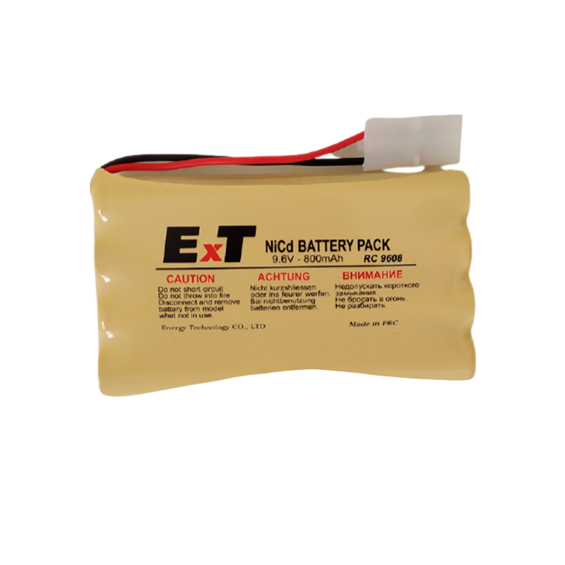 Аккумулятор ET RC-9608TB BL1 белый большой, 9.6V, 800mAh, Ni-Cd (1/75)