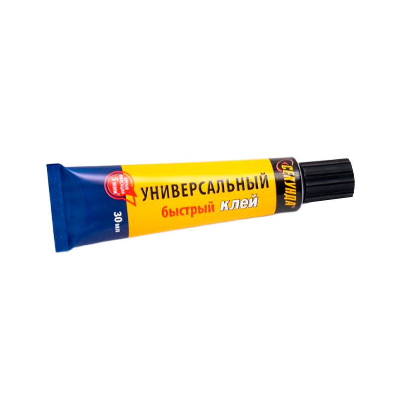 Клей Секунда 30мл универсальный быстрый BOX10 шоу-бокс (10/60)