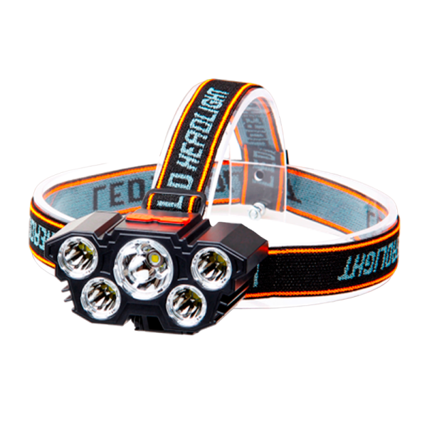 Фонарь налобный Без бренда L-T21 черный