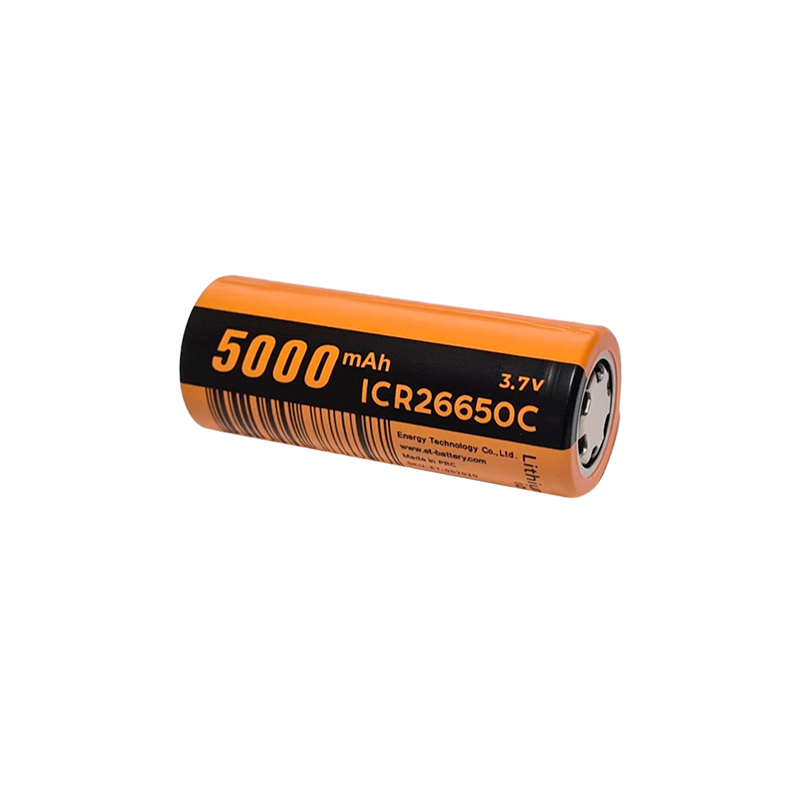 Аккумулятор ET ICR26650C 26.5*65.0, 5000mAh, Li-Ion