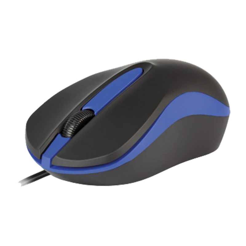 Мышь проводная Smartbuy 329 ONE классическая USB черный синий (1/100)