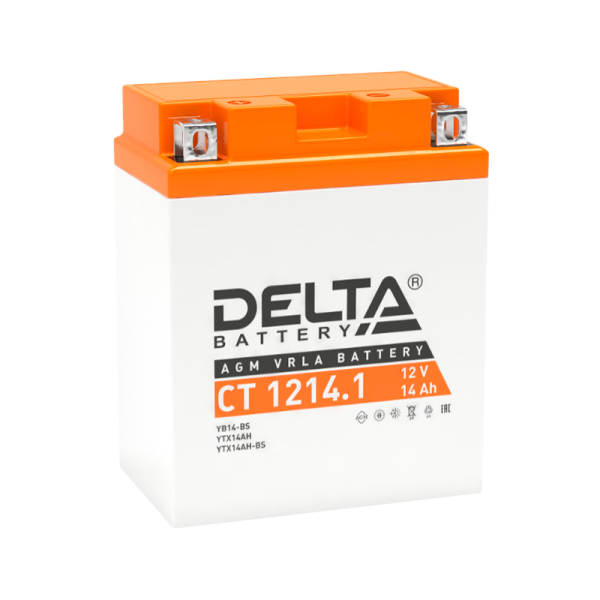 Аккумулятор для мототехники Delta CT 1214.1 (1/6)