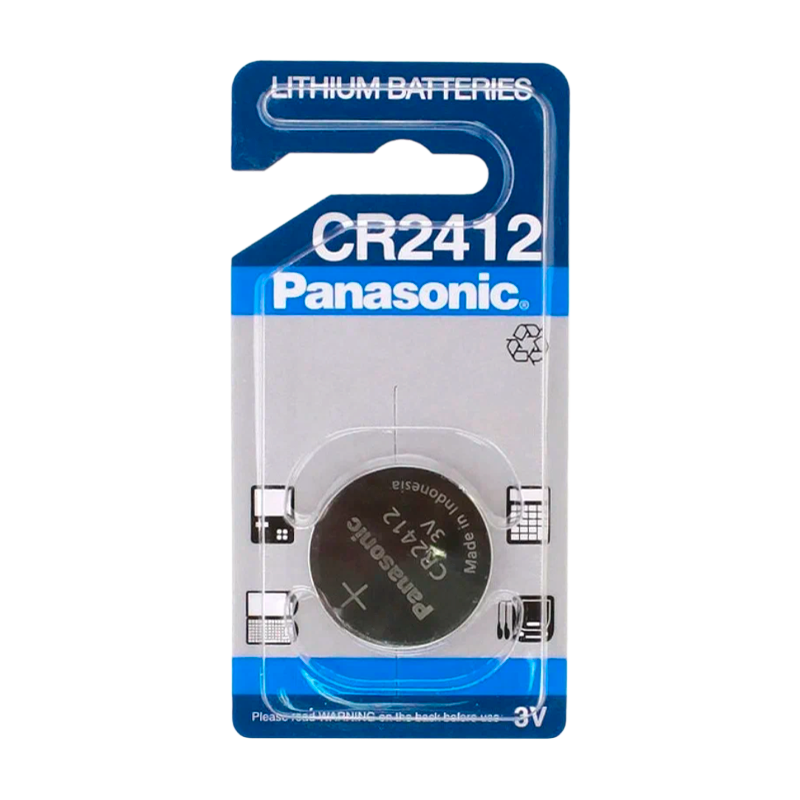 Батарейка Panasonic CR2412 BL1 Lithium 3V (1/12)