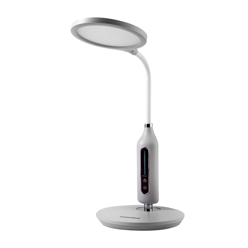 Светильник настольный Camelion KD-862 10W IP20 на основании сенс. серый (1/6)