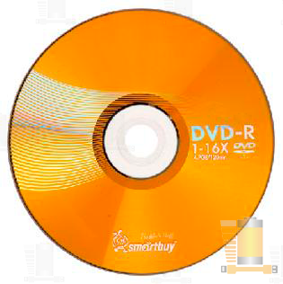Диск DVD-R Smartbuy 4.7GB 16x Shrink 50 (50/600)