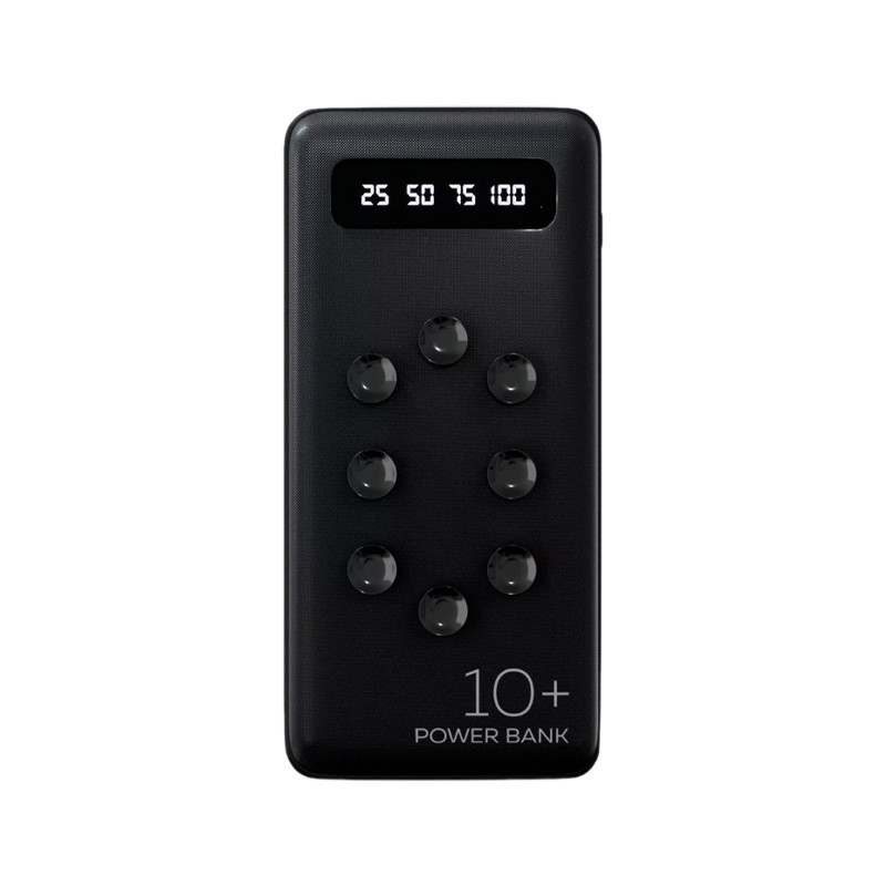 Внешний аккумулятор MORE CHOICE PB42S-10 10000mAh 2.1A 2USB черный