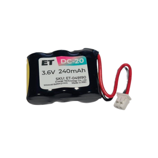 Аккумулятор ET DC-20 PK1 3.6В, 240мАч (1)