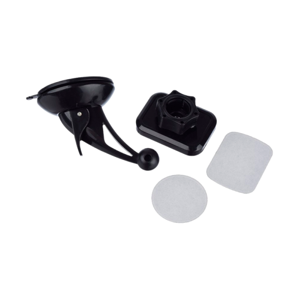 Держатель автомобильный GoPower GPA06 присоска магнит черный (1/100)