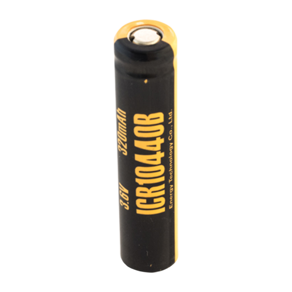 Аккумулятор ET ICR10440B 10.0*44.0, 320мАч, Li-Ion, 3.7В (1/1000)