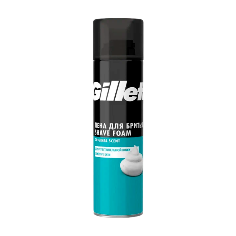 Пена для бритья Gillette Original Scent 200мл (1/6)
