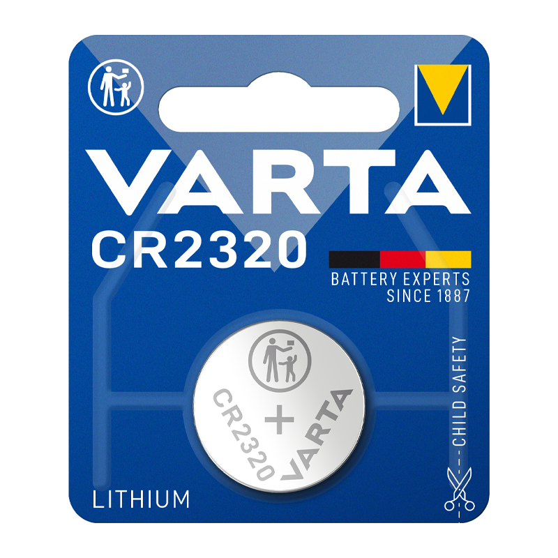 Батарейка Varta ELECTRONICS CR2320 BL1 Lithium 3V (6320) (1/10/100)