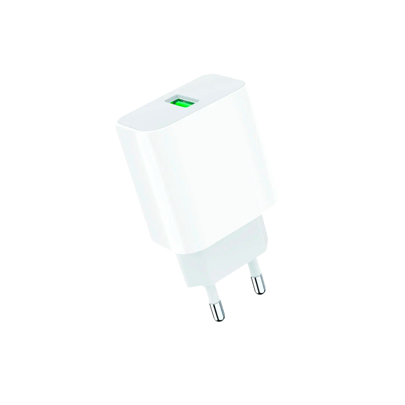 *Сетевое З/У GoPower GPQC07 1USB 18W QC3.0 белый 