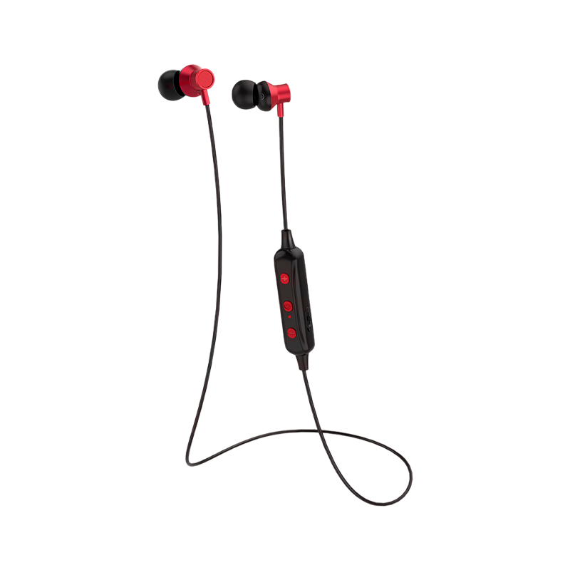 Наушники внутриканальные HOCO ES13 Plus bluetooth 4.1 с микр. спорт. красный (1/69)