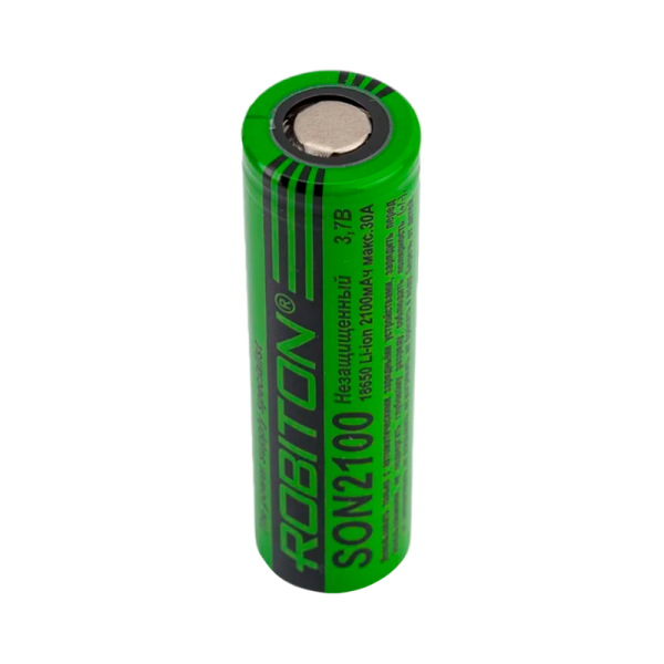 Аккумулятор ROBITON SON2100 без защиты 30А (Sony US18650VTC4) PK1 (1/96/192)