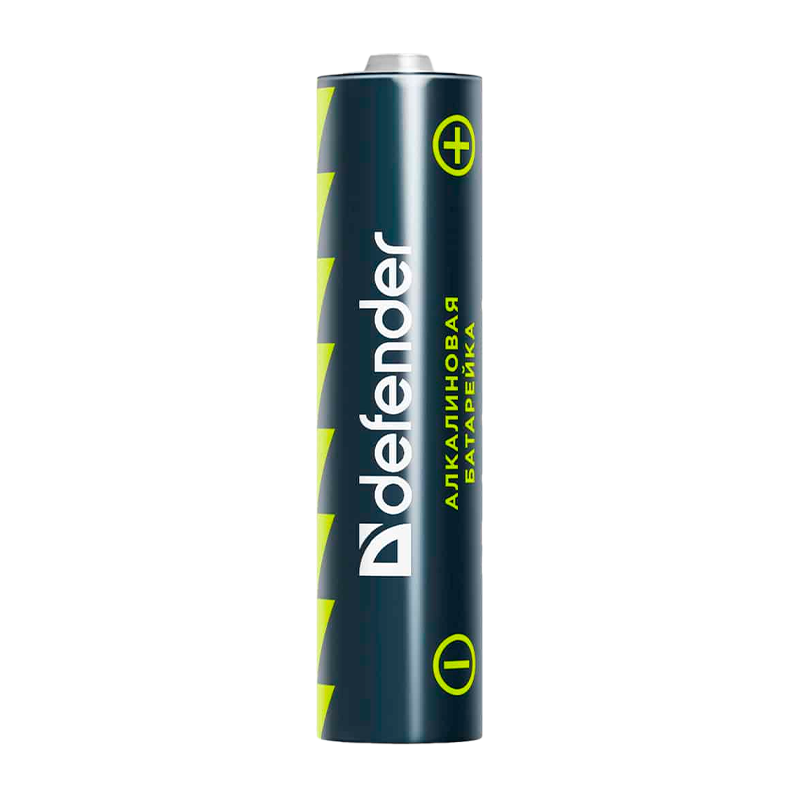 Батарейка Defender LR03 AAA Shrink 4 Alkaline 1.5V (4/24/1200)