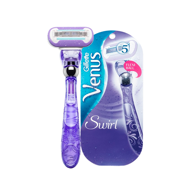 Сменные кассеты Gillette VENUS Swirl (RUS) 5 лезвий 4шт. (цена за 1 шт) (4/40)