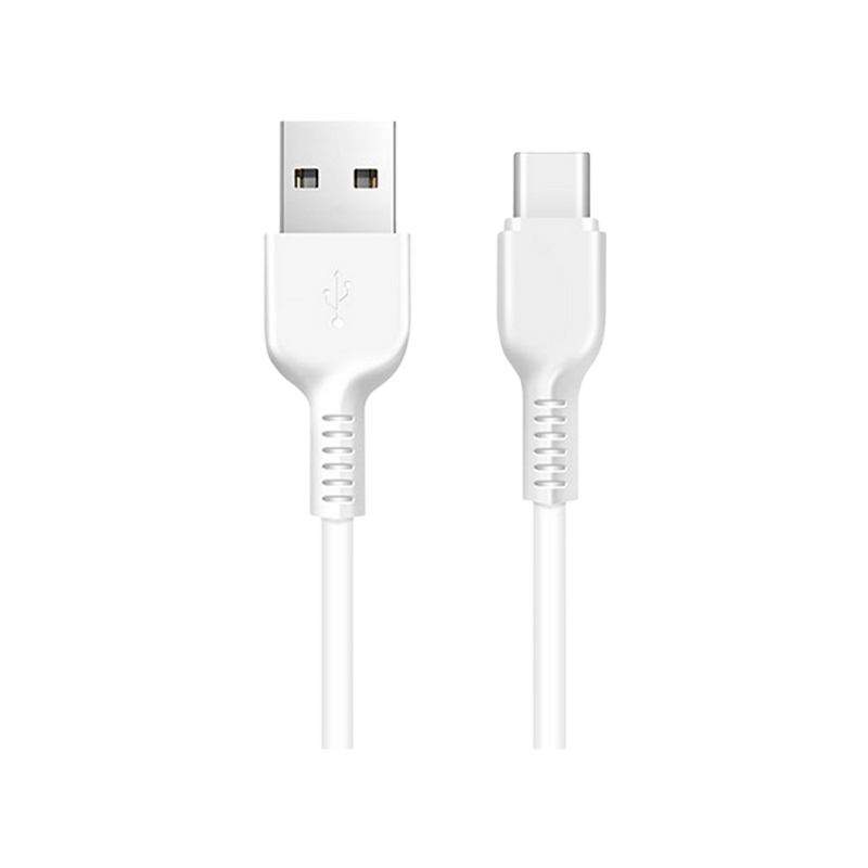 Кабель HOCO X20 USB (m)-Type-C (m) 2.0м 2.0A ПВХ белый (1/30/300)