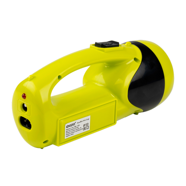 Фонарь туристический Фаzа AccuF8-L1W/L12 1W 1+12LED от аккумулятора зеленый (1/20)