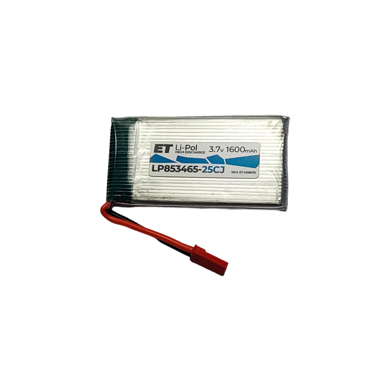 Аккумулятор ET LP853465-25CJ Li-Pol, 3.7В, 1600мАч (1/10)