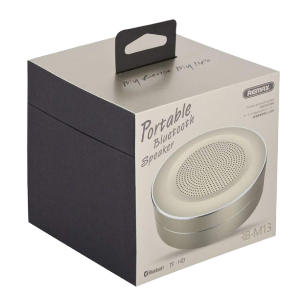 Портативная Bluetooth колонка REMAX RB-M13 Золотой