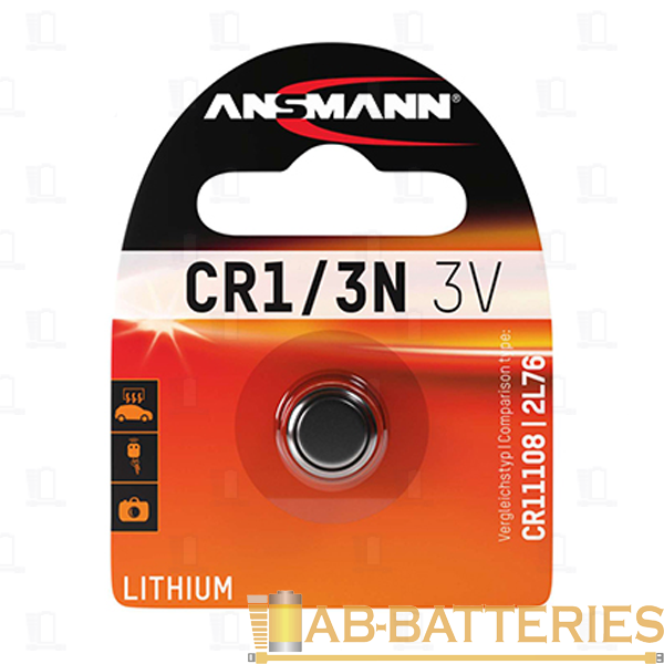 Батарейка ANSMANN 1516-0097 CR1/3N BL1