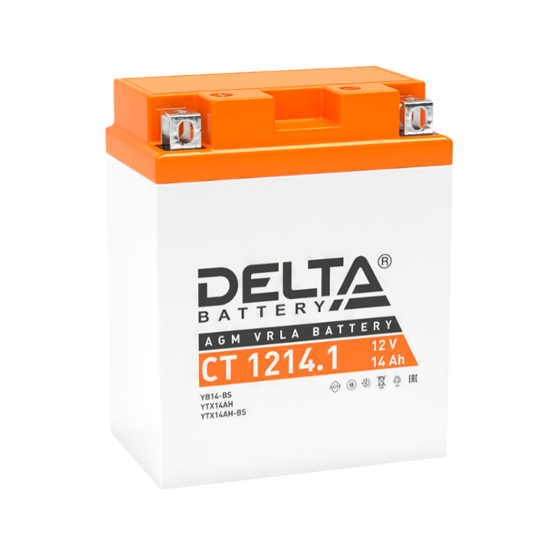 Аккумулятор для мототехники Delta CT 1214.1 (1/6)
