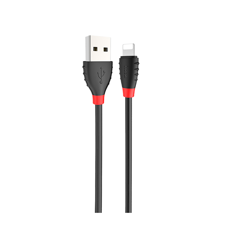 Кабель HOCO X27 USB (m)-microUSB (m) 1.2м 2.4A TPE черный (1/30/300)