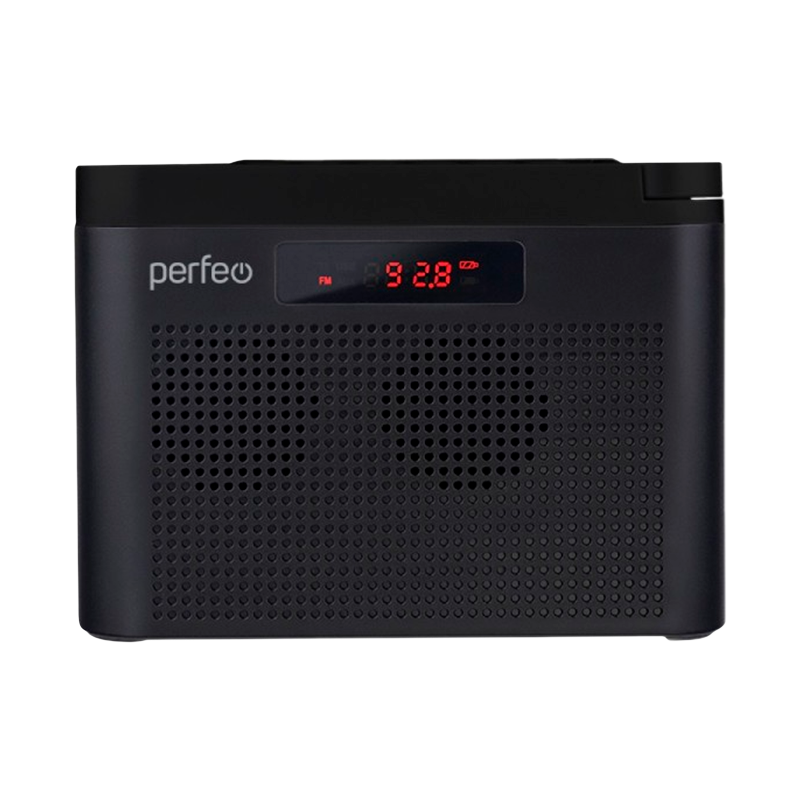 Радиоприемник Perfeo I70 ТАЙГА 6W пластик microSD USB/Jack3.5 FM черный