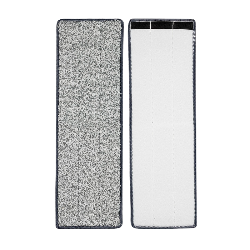 Насадка для швабры Рыжий кот WRING SIMPLE-N микрофибра 35х11.5см серый (1/10/200)